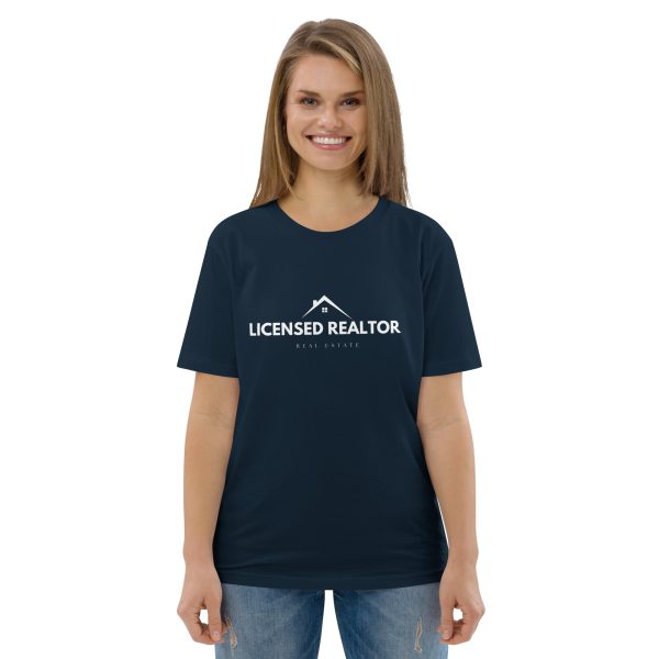 Unisex organic cotton t-shirt | Licensed Realtor