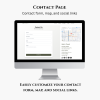 Modern Real Estate Agent Website Template – sleek, minimalist Canva design for realtors with homepage, listings, about, contact, and blog pages. Fully customizable and mobile-friendly layout.