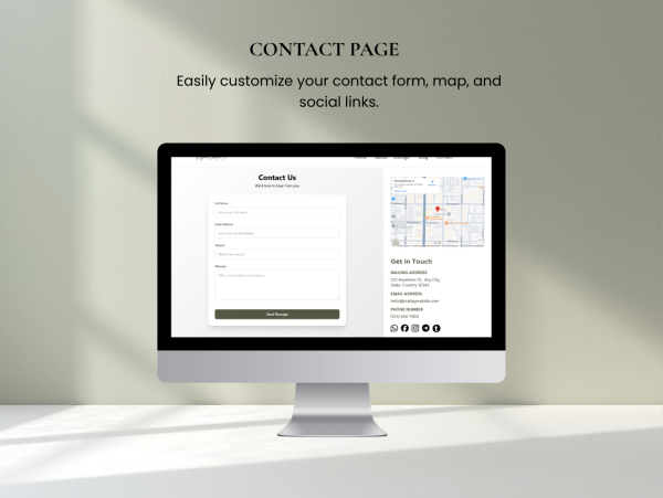 Modern Real Estate Agent Website Template