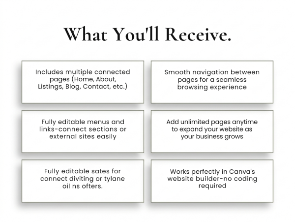 Modern Real Estate Agent Website Template