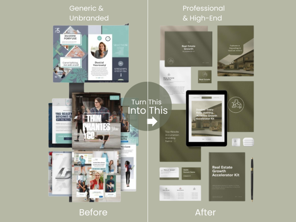 Professional Real Estate Brand & Marketing Kit