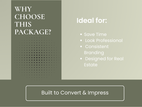 Professional Real Estate Brand & Marketing Kit