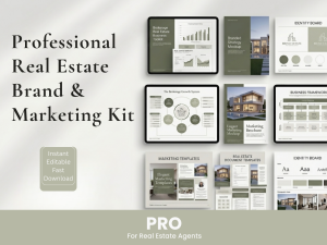 Professional Real Estate Brand & Marketing Kit Professional Real Estate Brand & Marketing Kit