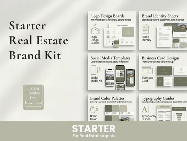 Starter Real Estate Brand Kit Starter Real Estate Brand Kit