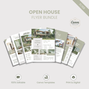 Open House Flyer Bundles