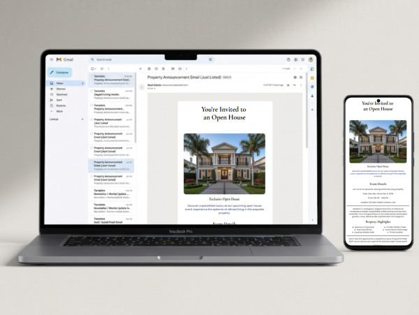 5 Real Estate Email Templates