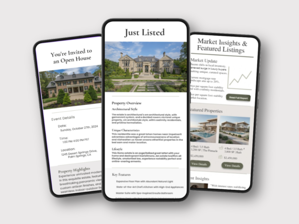 9 Real Estate Email Templates