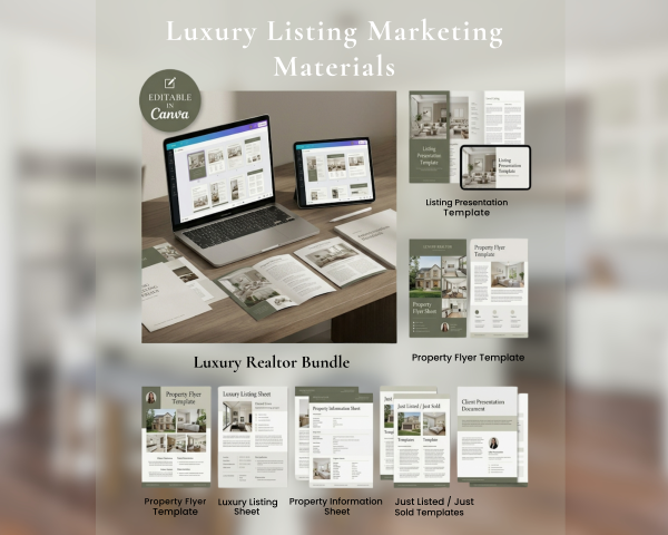 Luxury Real Estate Marketing Templates