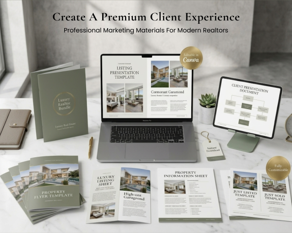 Luxury Real Estate Marketing Templates