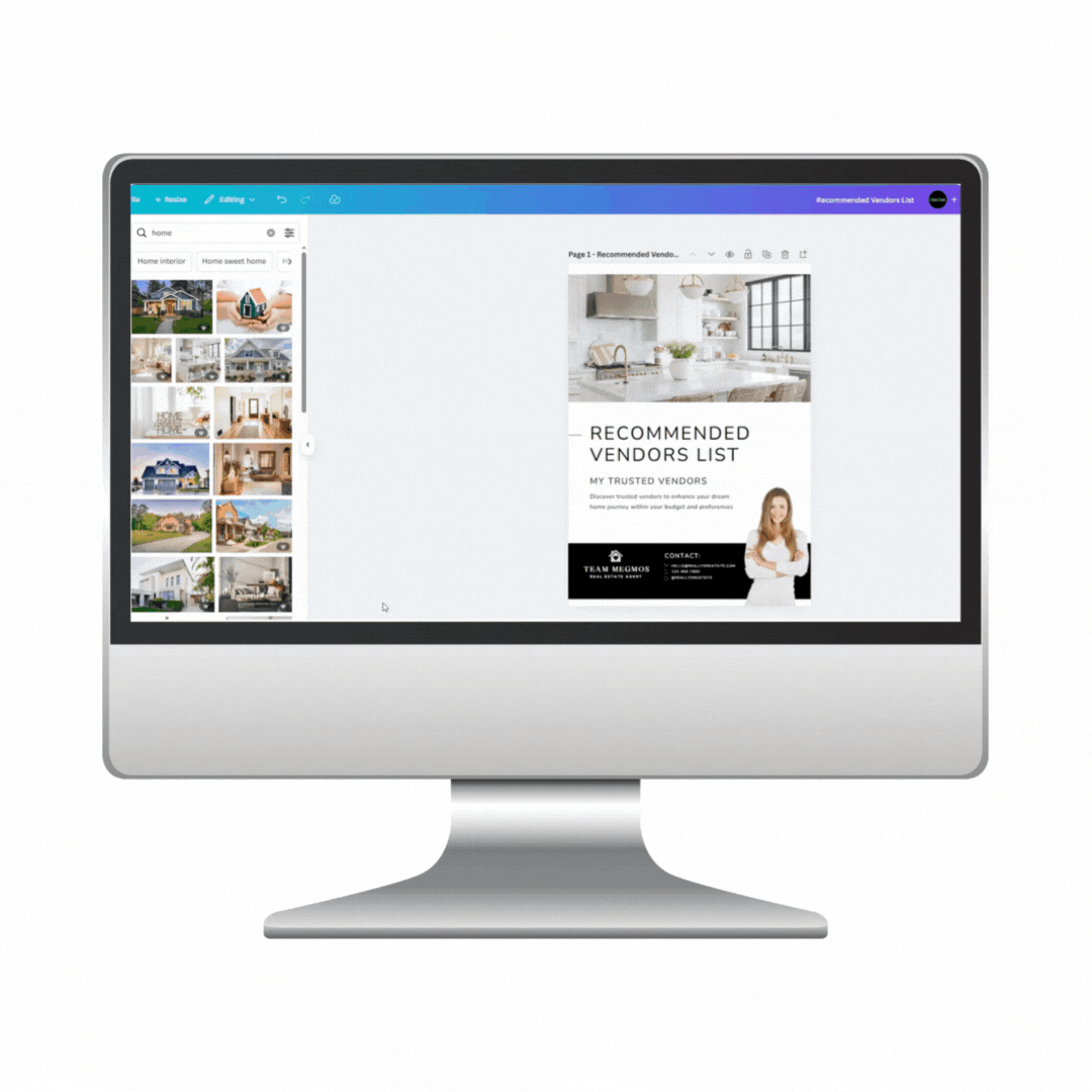 Recommended Vendors List